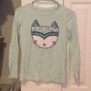 Teal long sleeve circo